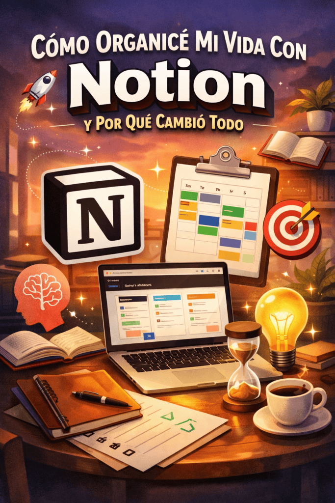 ómo organicé mi vida con Notion para mejorar mi productividad personal