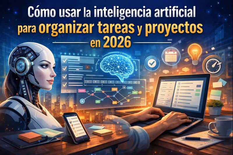 Uso de la inteligencia artificial para organizar tareas y proyectos de forma práctica
