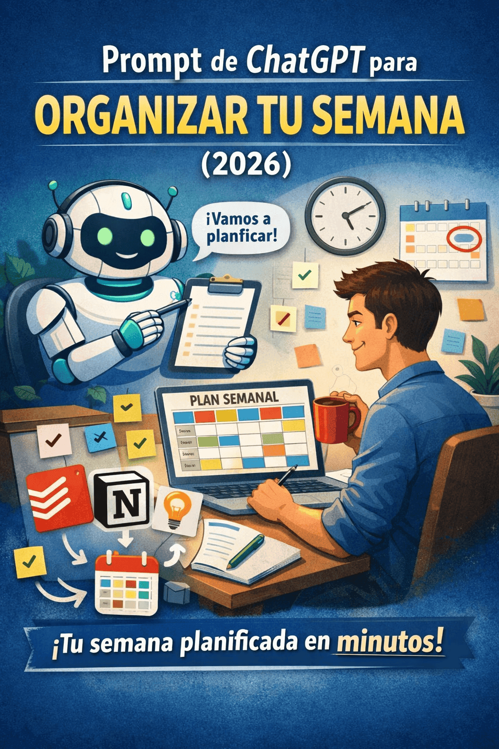 ChatGPT aplicado a la productividad diaria con inteligencia artificial en 2026