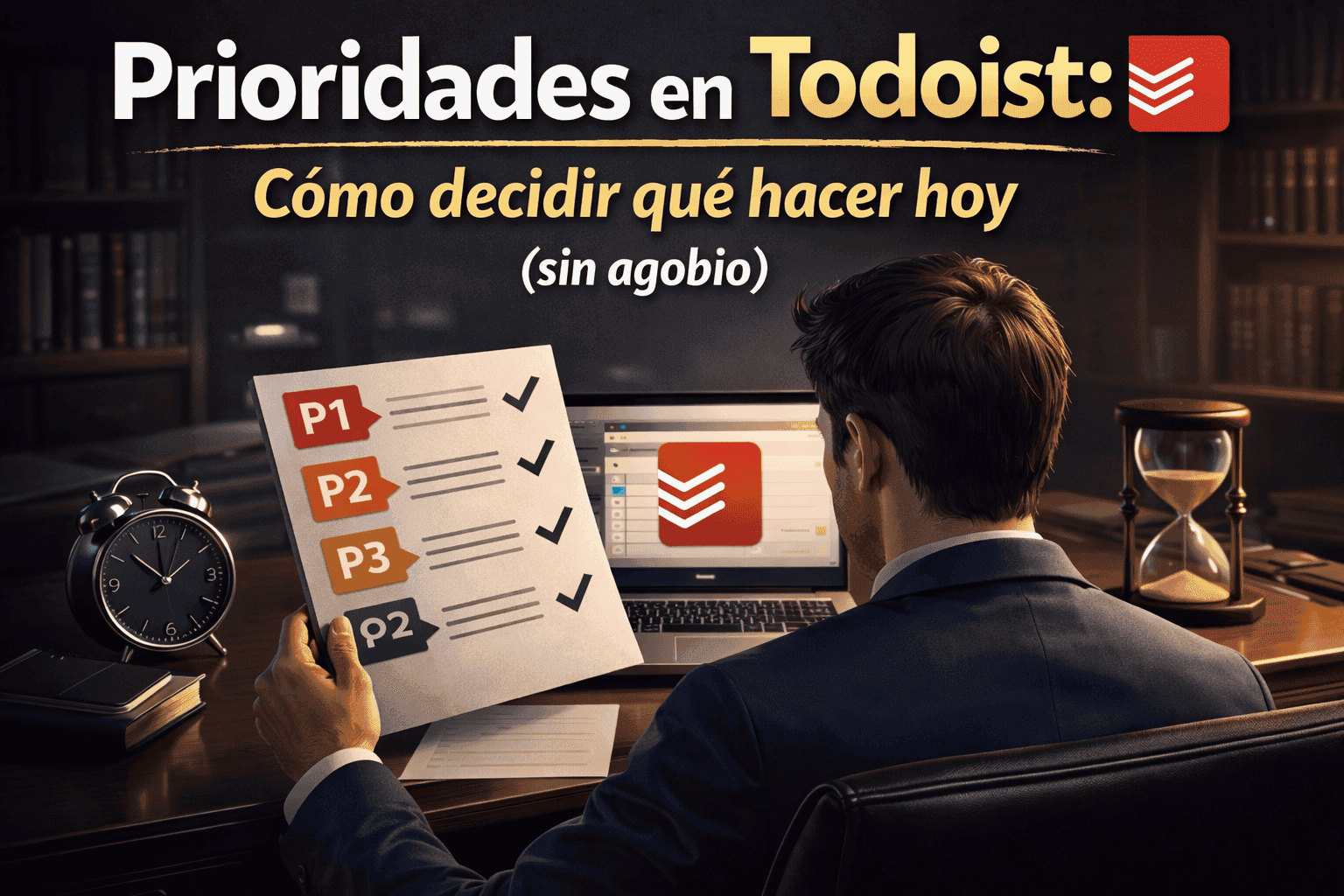 Prioridades en Todoist: cómo decidir qué hacer hoy sin agobio
