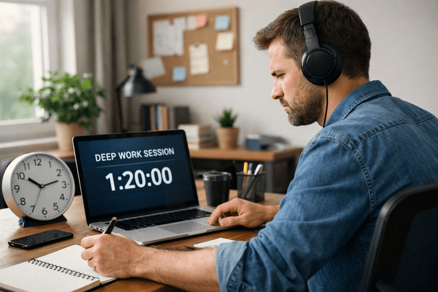 cuánto tiempo hacer deep work en una sesión de trabajo profundo