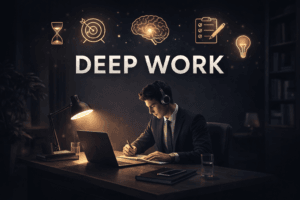 deep work y concentracion profunda trabajando sin distracciones