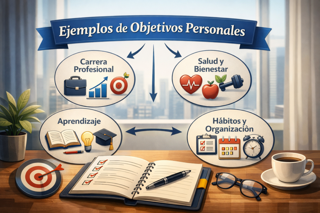 ejemplos de objetivos personales para mejorar la vida y el desarrollo personal