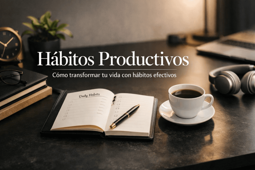 hábitos productivos planificación de rutina diaria para mejorar la productividad