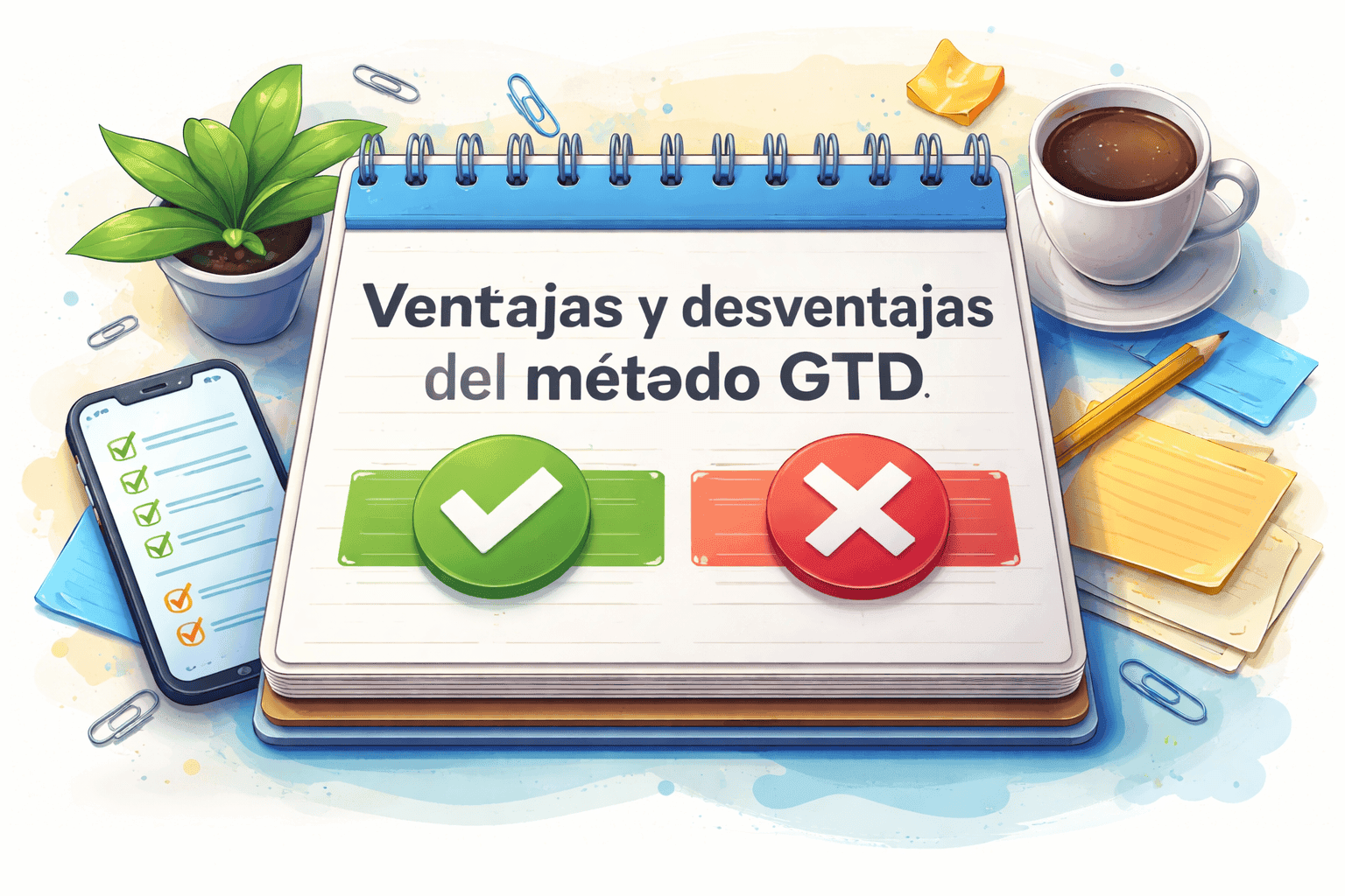 Ventajas del método GTD para organizar tareas y proyectos de productividad personal