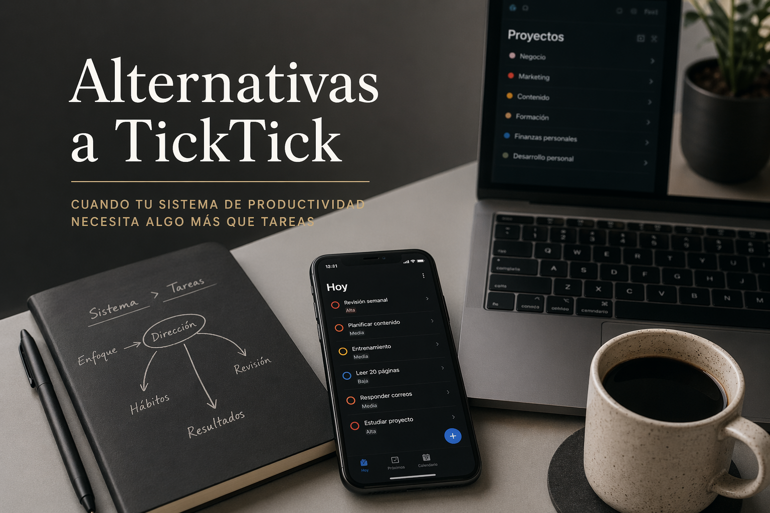 alternativas a ticktick para mejorar sistema de productividad