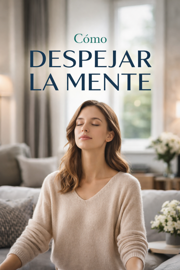 cómo despejar la mente y recuperar claridad mental