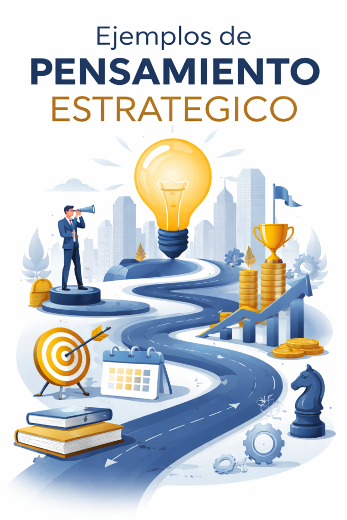 ejemplos de pensamiento estratégico y decisiones a largo plazo en la vida profesional