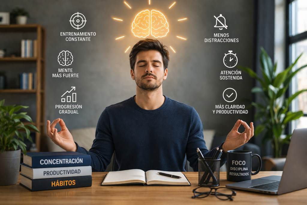 cómo entrenar la concentración y mejorar el foco mental