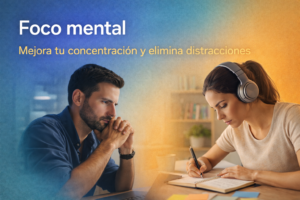 foco mental y concentración profunda para trabajar sin distracciones