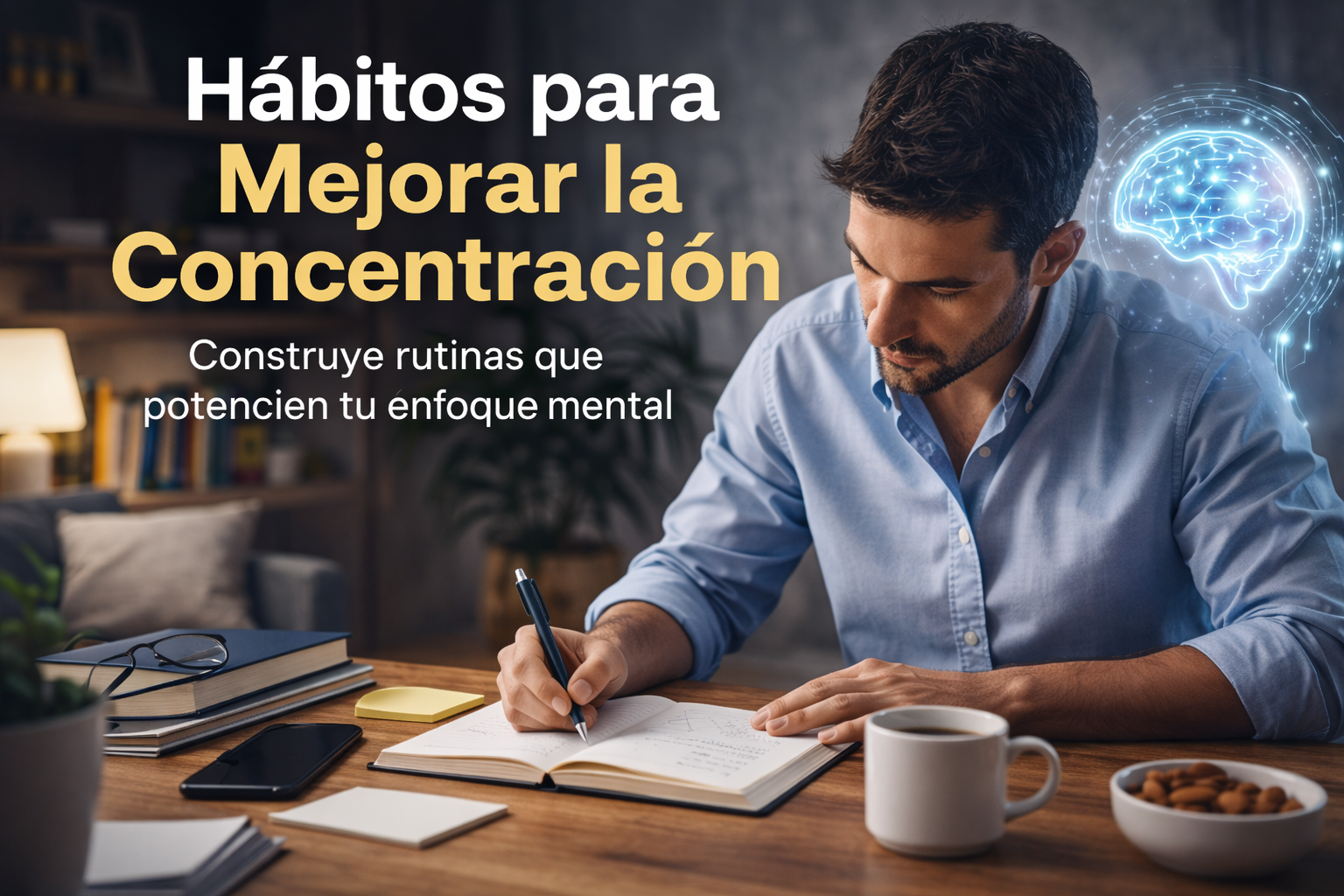 habitos para mejorar la concentracion y desarrollar foco mental en el trabajo