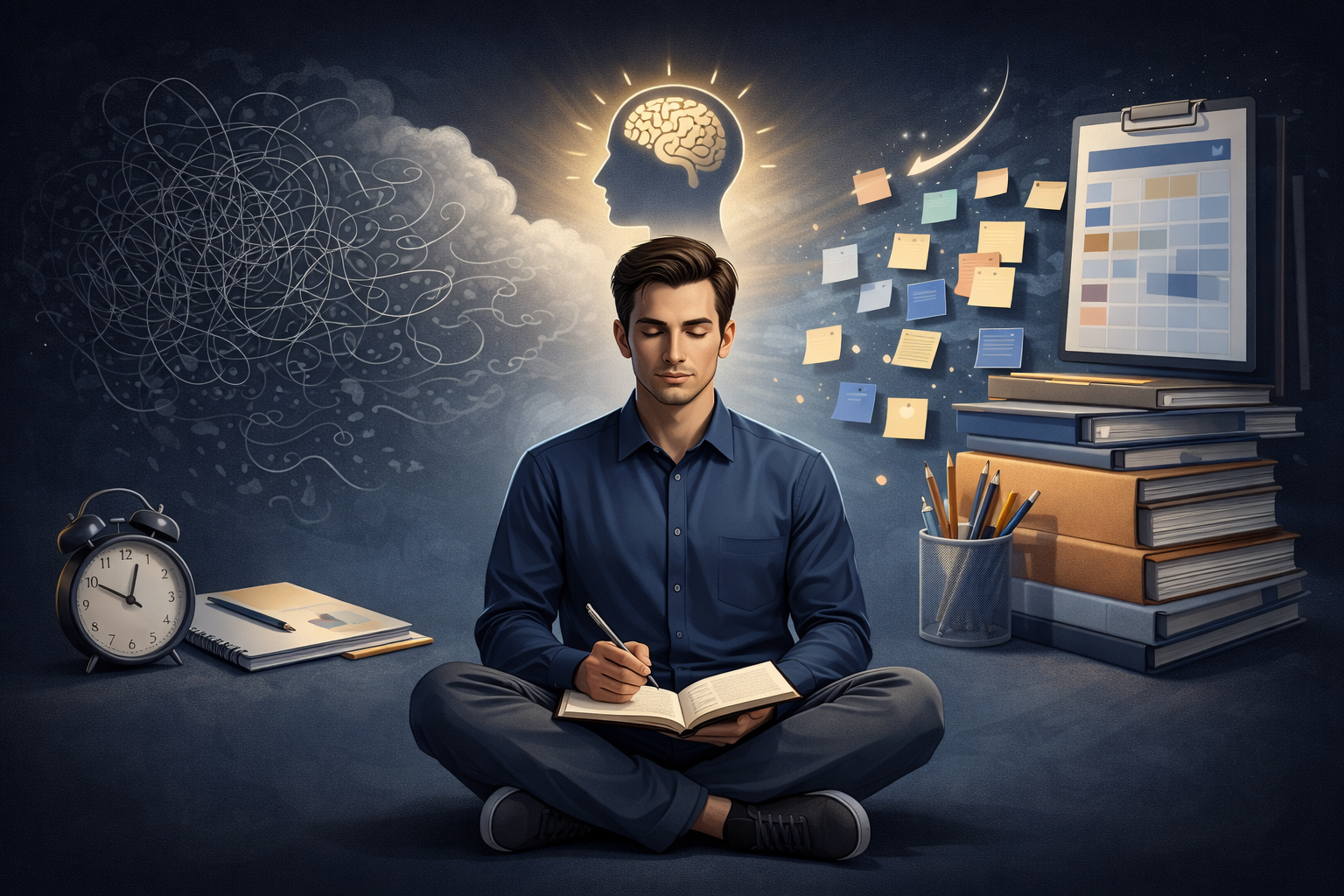ordenar la mente para lograr claridad mental y organizar pensamientos