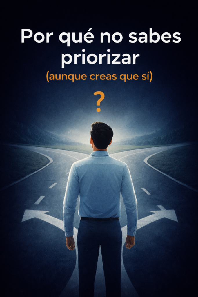 por qué no sabes priorizar y cómo tomar decisiones importantes