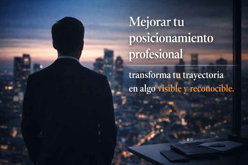 posicionamiento profesional visible y reconocible dentro de tu sector