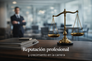 reputación profesional y crecimiento en la carrera