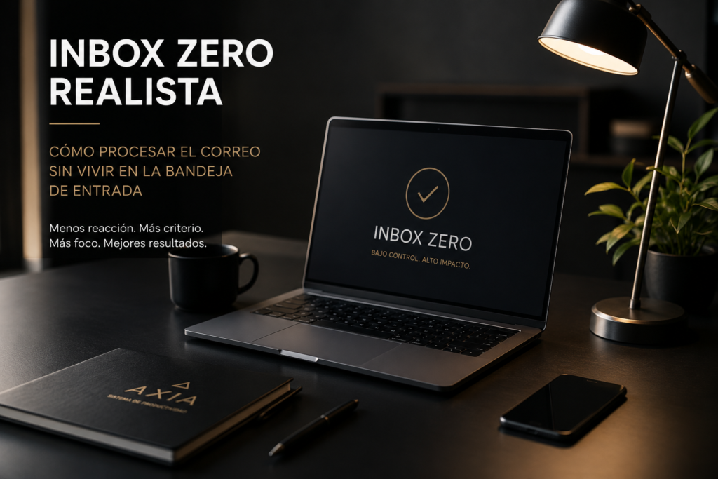 Inbox Zero realista para gestionar el correo sin vivir reaccionando constantemente