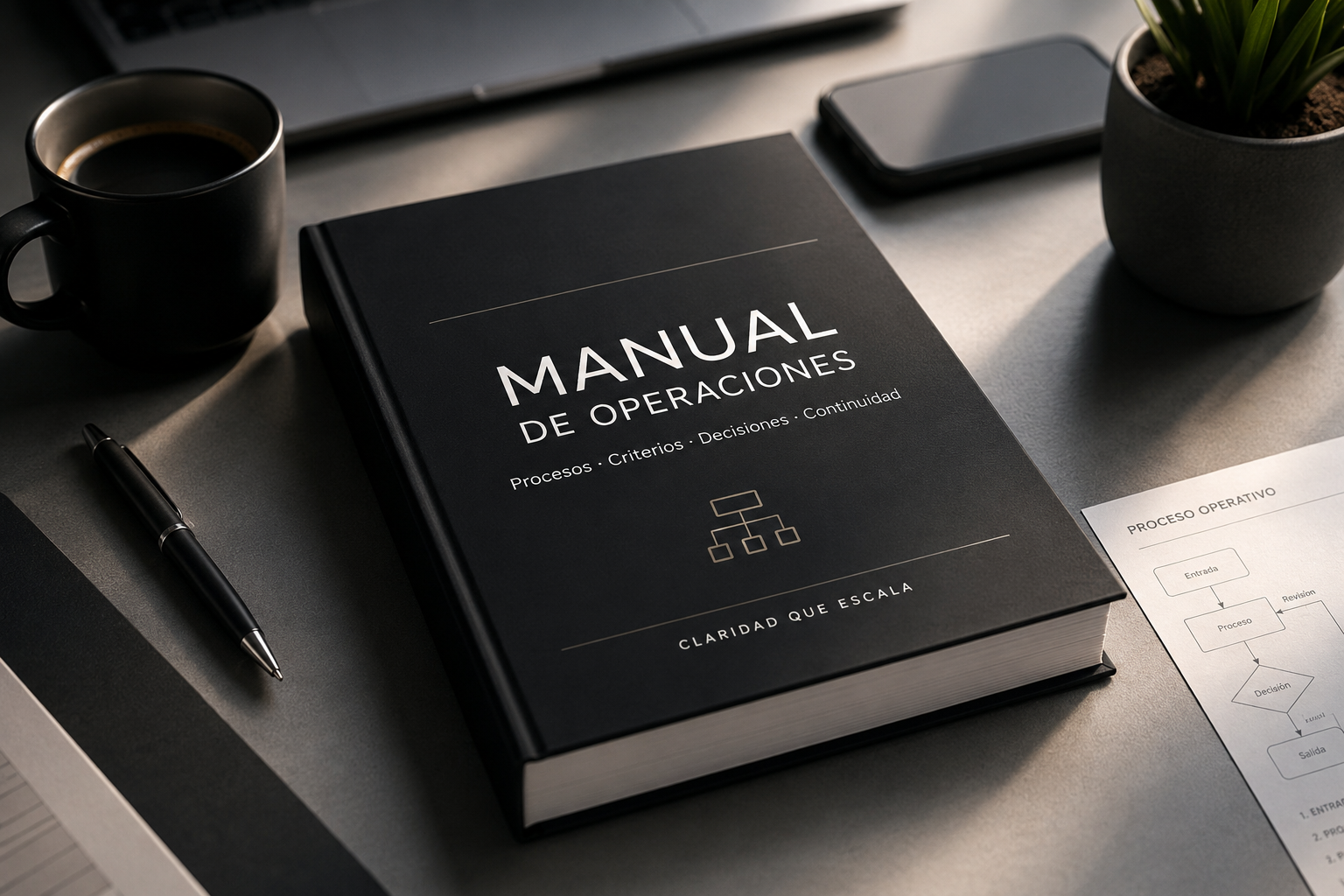 Manual de operaciones profesional para mejorar continuidad operativa y documentar procesos de trabajo