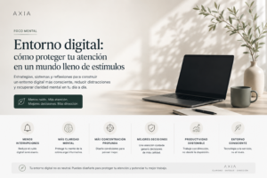entorno digital consciente para proteger la atención y mejorar la claridad mental