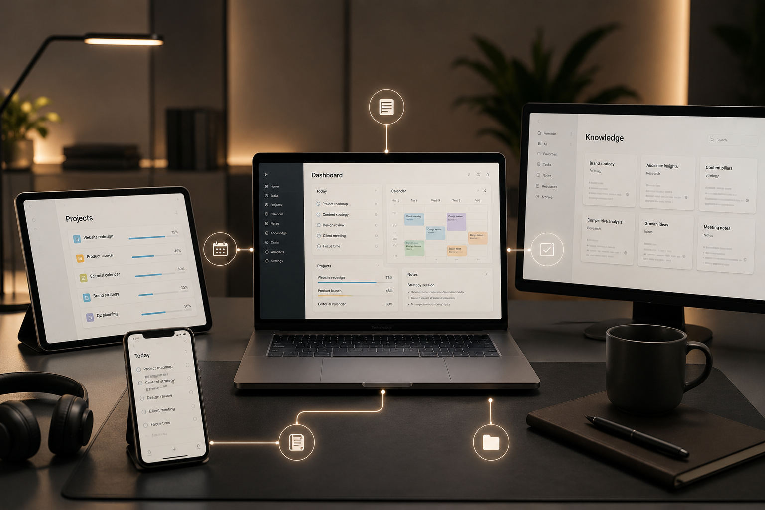 ecosistema digital para conectar herramientas información y conocimiento