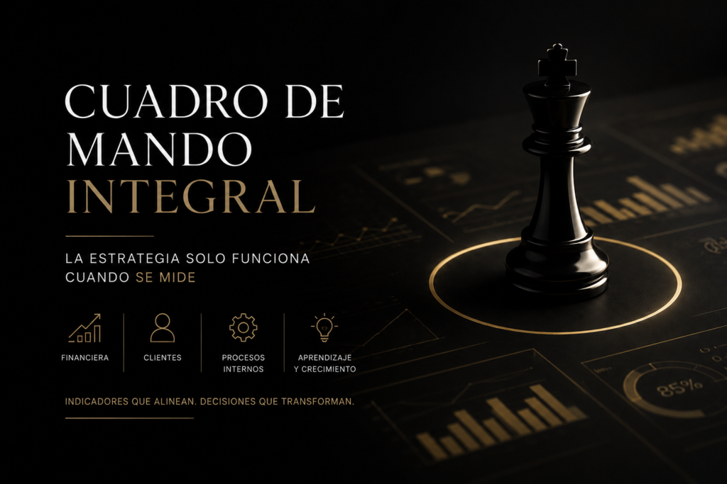 Cuadro de mando integral para medir la estrategia y mejorar el rendimiento empresarial