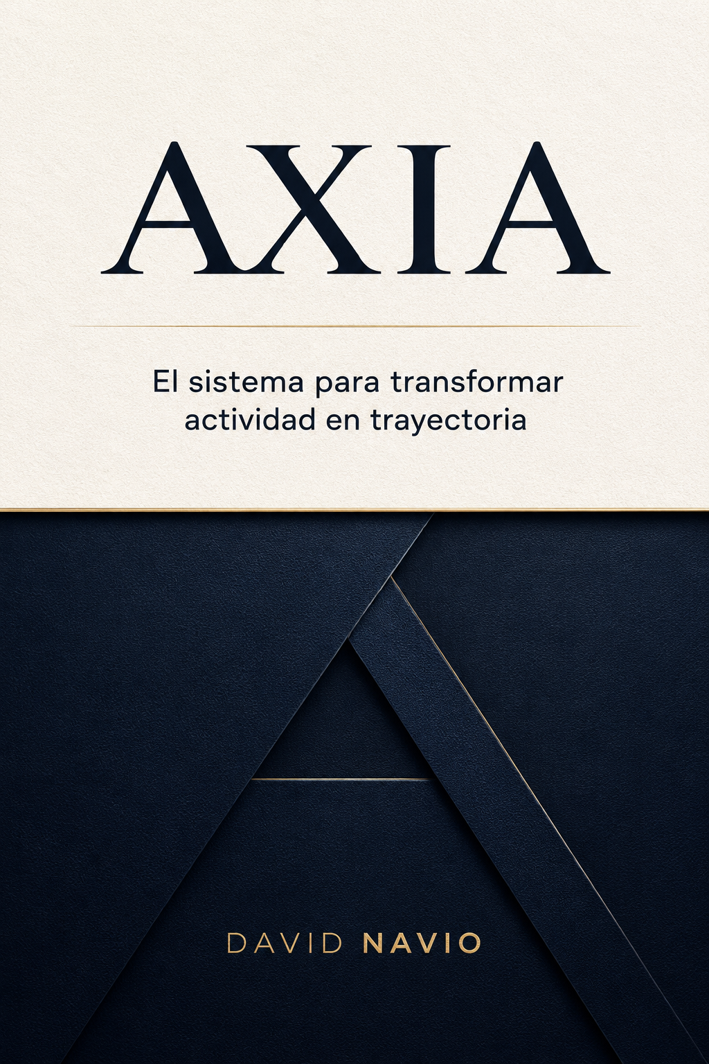AXIA, libro de productividad de David Navio